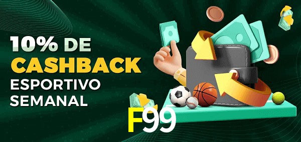 10% de bônus de cashback na F99